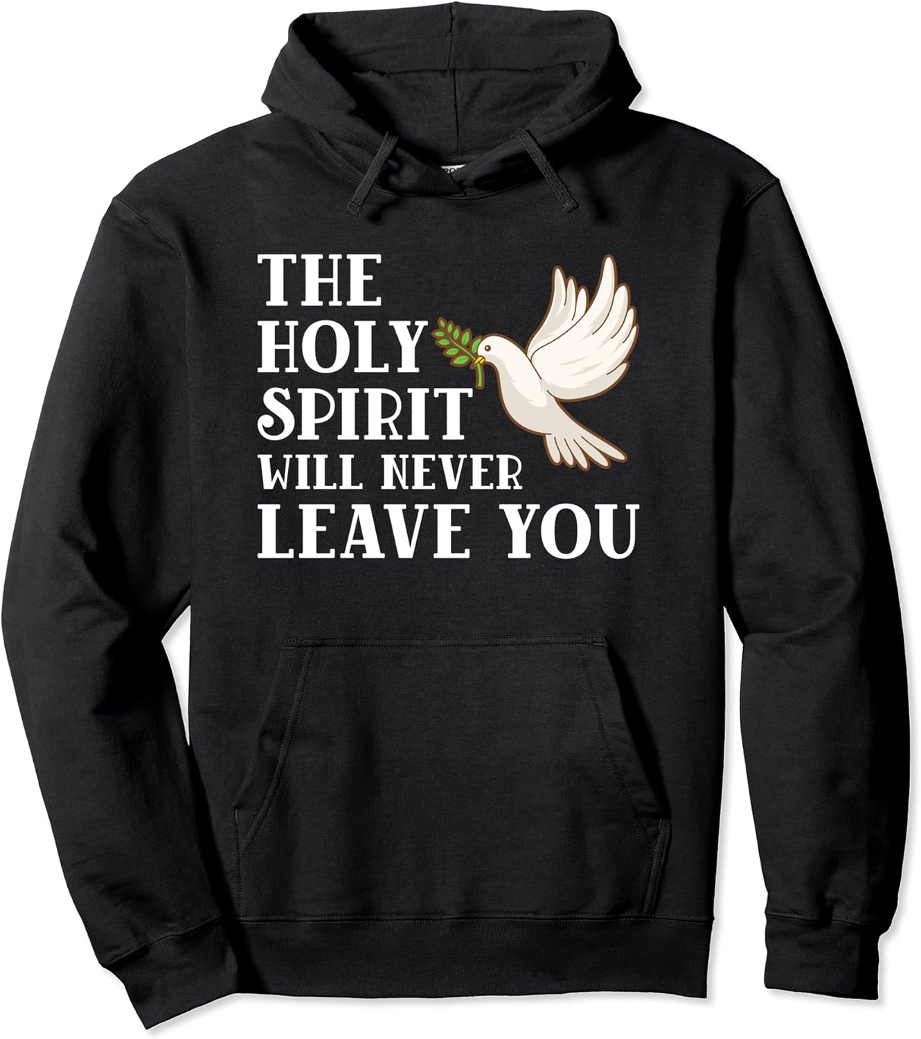 Religious Christian Catholic Holy Spirit Pullover Hoodie
